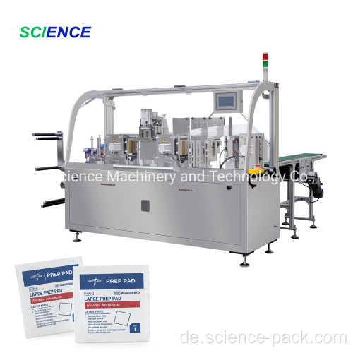 Automatische Alkoholtupfer-Herstellungsmaschine